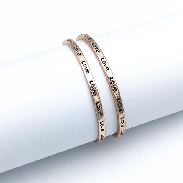 2020 new fashion fashion engraved letters ladies women's bracelets, Black
2020 new fashion fashion engraved letters ladies women's bracelets, Black