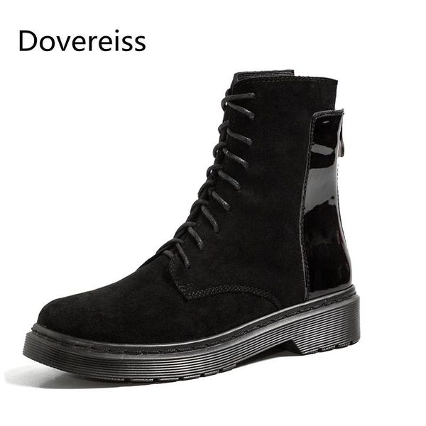 dovereiss fashion women's shoes winter new short boot matin boots cross tied elegant concise mature big size 42, Black
dovereiss fashion women's shoes winter new short boot matin boots cross tied elegant concise mature big size 42, Black