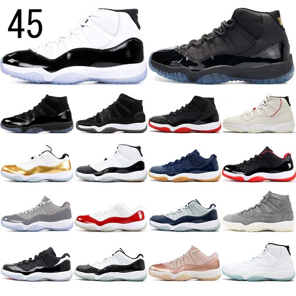 2020 jumpman 11 11s low white bred concord 45 basketball shoes se metallic gold pantone ovo grey men women trainers sneakers size 36-47, White;red
2020 jumpman 11 11s low white bred concord 45 basketball shoes se metallic gold pantone ovo grey men women trainers sneakers size 36-47, White;red