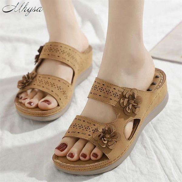 mhysa 2020 women's sandals summer handmade ladies shoes leather floral wedges sandals women retro beach shoes woman size 36-42, Black 
mhysa 2020 women's sandals summer handmade ladies shoes leather floral wedges sandals women retro beach shoes woman size 36-42, Black