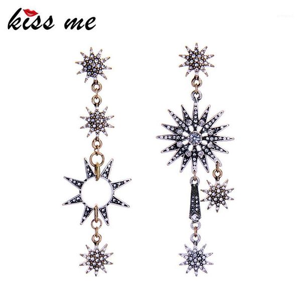 dangle & chandelier kiss me asymmetric rhinestone stars earrings design long drop for women luxury jewelry1, Silver
dangle & chandelier kiss me asymmetric rhinestone stars earrings design long drop for women luxury jewelry1, Silver