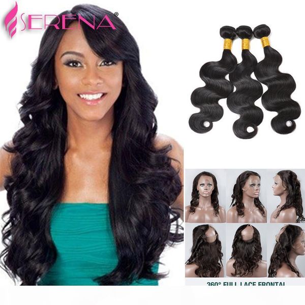 7a pre plucked 360 lace frontal closure with bundles beauty malaysian body wave 360 lace frontal with bundle with baby hair, Black;brown
7a pre plucked 360 lace frontal closure with bundles beauty malaysian body wave 360 lace frontal with bundle with baby hair, Black;brown