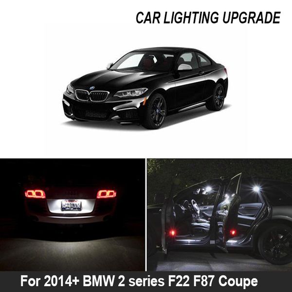 6pcs led canbus interior dome lights bulb kit for 2 series f22 f87 coupe 218i 220d 220d xdrive 220i 225d 228i (2014+)
6pcs led canbus interior dome lights bulb kit for 2 series f22 f87 coupe 218i 220d 220d xdrive 220i 225d 228i (2014+)