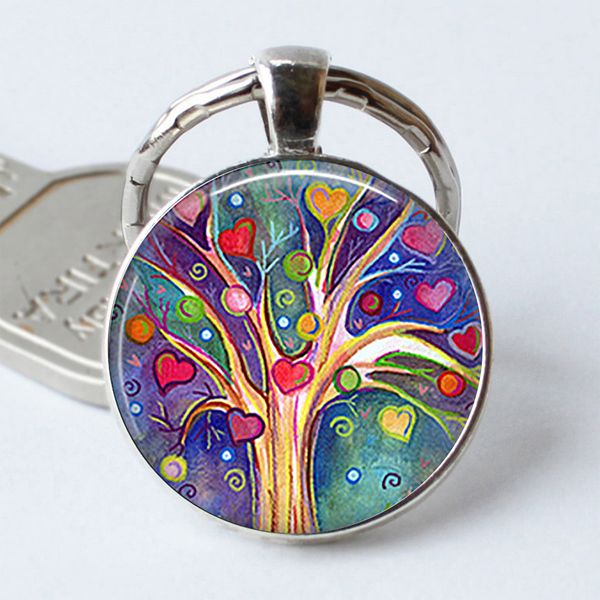tree of hearts keychain tree of hearts keyring valentine's gift romantic gift tree key chain ring resin jewelry cabochon glass, Silver
tree of hearts keychain tree of hearts keyring valentine's gift romantic gift tree key chain ring resin jewelry cabochon glass, Silver