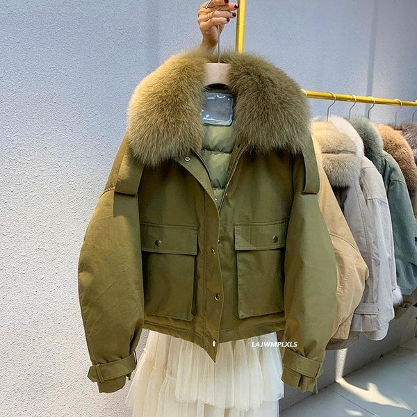 women's down & parkas 2021 winter women casual fur white coat ladies parker long sleeve duck jacket warm solid short puffer loose snow, Black
women's down & parkas 2021 winter women casual fur white coat ladies parker long sleeve duck jacket warm solid short puffer loose snow, Black