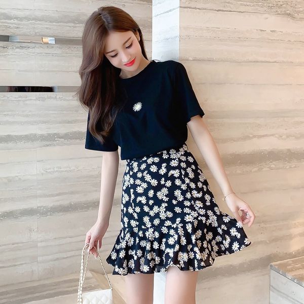 l9g6j 2020 summer short short-sleeved t-shirt short ruffled chiffon daisy t-shirt fresh skirt skirt internet dnzd two-piece suit dnzdb celeb, Gray
l9g6j 2020 summer short short-sleeved t-shirt short ruffled chiffon daisy t-shirt fresh skirt skirt internet dnzd two-piece suit dnzdb celeb, Gray