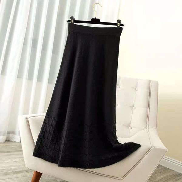 new 2021 women's fashions pleated autumn elastic winter with high tightly knit sweater long skirts midi skirt y333 ht9o 58ps, Black
new 2021 women's fashions pleated autumn elastic winter with high tightly knit sweater long skirts midi skirt y333 ht9o 58ps, Black