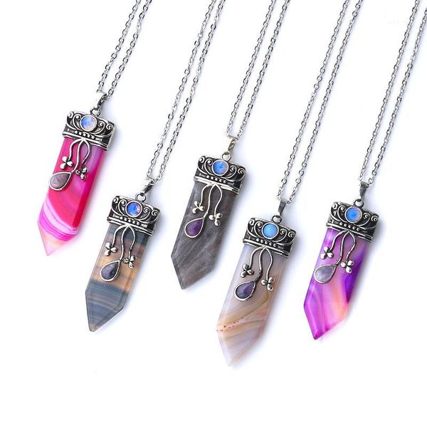 pendants wholesale- vintage opal stones & fluorite labradorite pendant necklace natural quartz crystal healing women necklace1, Black
pendants wholesale- vintage opal stones & fluorite labradorite pendant necklace natural quartz crystal healing women necklace1, Black