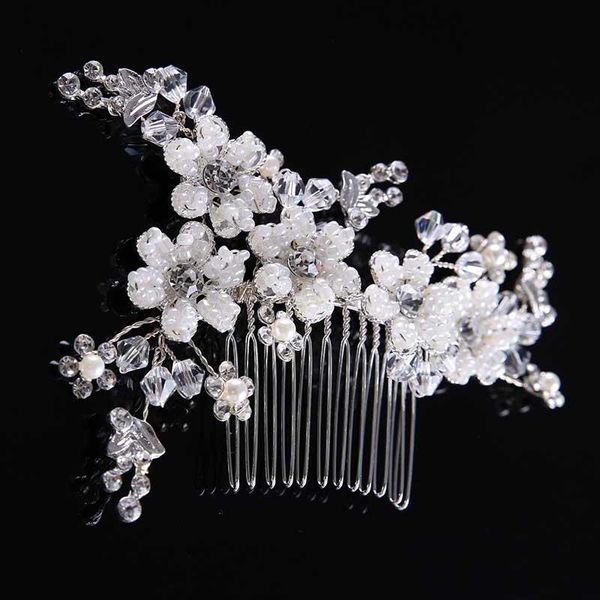 forseven baroque silver color pearl floral leaf crystal hair combs jewelry bridal tiaras headpiece wedding hair accessories jl, Golden;silver
forseven baroque silver color pearl floral leaf crystal hair combs jewelry bridal tiaras headpiece wedding hair accessories jl, Golden;silver