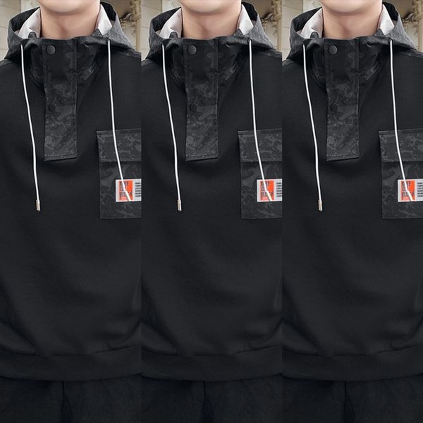 qlcxq thick sweater spring and autumn men's long sleeve hooded loose sweater sweater2020 new fashion fashion brand casual autumn men�, Black
qlcxq thick sweater spring and autumn men's long sleeve hooded loose sweater sweater2020 new fashion fashion brand casual autumn men�, Black