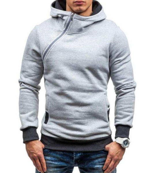 european american autumn and winter pullover men's diagonal zipper hooded sweater multicolor, Black
european american autumn and winter pullover men's diagonal zipper hooded sweater multicolor, Black