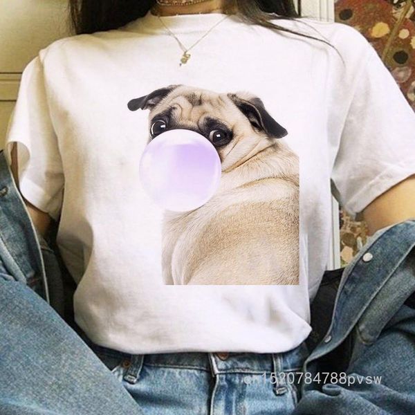 french bulldog cute print t shirt bubble gum new harajuku women t-shirt summer fashion casual lovely vogue o-neck, White
french bulldog cute print t shirt bubble gum new harajuku women t-shirt summer fashion casual lovely vogue o-neck, White