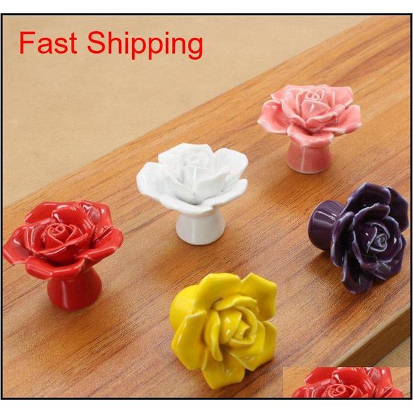 ceramic rose cabinet knob drawer dresser kids furniture pull handle simple and modern d qylvsr new_dhbest
ceramic rose cabinet knob drawer dresser kids furniture pull handle simple and modern d qylvsr new_dhbest