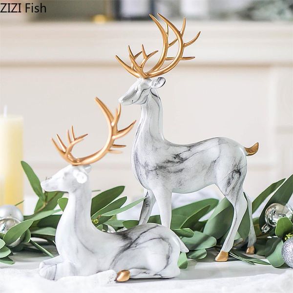 decorative objects & figurines nordic creative resin marble deer gold modern home accessories simulated animal ornaments crafts
decorative objects & figurines nordic creative resin marble deer gold modern home accessories simulated animal ornaments crafts