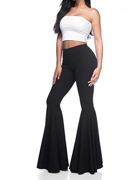 autumn new style women's solid color flared pants tight pants fashion casual slim1, Black;white
autumn new style women's solid color flared pants tight pants fashion casual slim1, Black;white