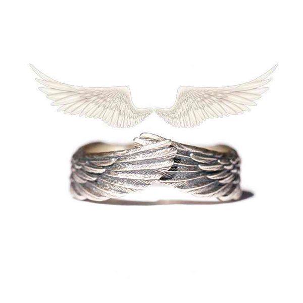 classic cool silver plated angel wings rings for men women romantic rock party jewelry couple accessories gifts
classic cool silver plated angel wings rings for men women romantic rock party jewelry couple accessories gifts