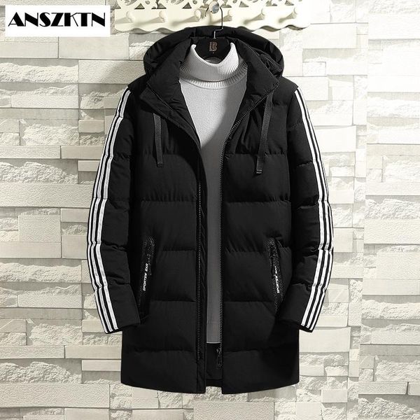 down jackets men winter jacket men fashion thick warm parkasdown coats casual man waterproof down jackets long coat with hooded, Black
down jackets men winter jacket men fashion thick warm parkasdown coats casual man waterproof down jackets long coat with hooded, Black
