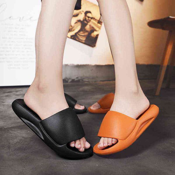 men slippers 2022 summer home non-slip bathing flip flops wear wear-resistant casual sandals thick bottom breathable beach shoes y220307, Black
men slippers 2022 summer home non-slip bathing flip flops wear wear-resistant casual sandals thick bottom breathable beach shoes y220307, Black