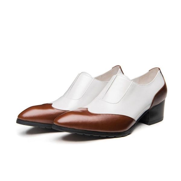 dress shoes spring summer men's high heels genuine leather oxford black borwn mixed colors height increase men size 37-46
dress shoes spring summer men's high heels genuine leather oxford black borwn mixed colors height increase men size 37-46