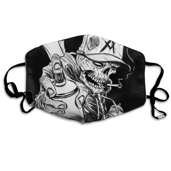fashion anti-dust half face mouth mask graffiti style cool skull skeleton white black
fashion anti-dust half face mouth mask graffiti style cool skull skeleton white black