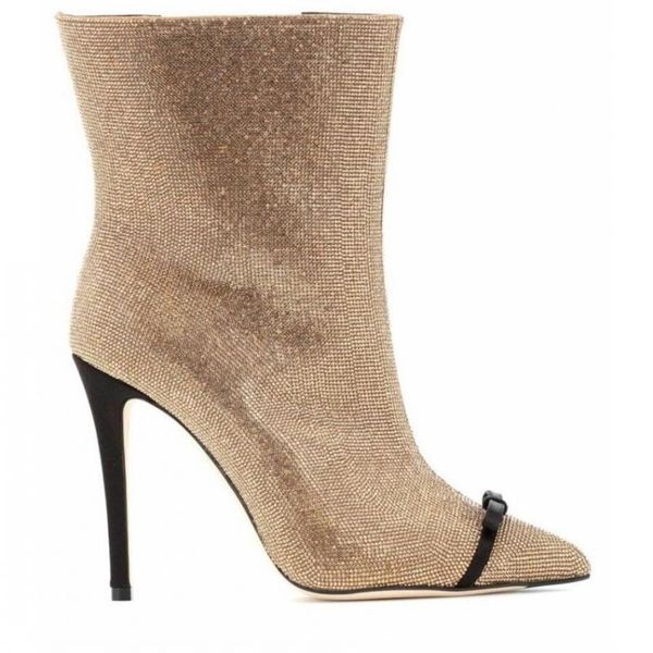 boots runway pointed toe sequins stiletto ankle women winter crystal bow short plush warm high heel plus size 43 footwear, Black
boots runway pointed toe sequins stiletto ankle women winter crystal bow short plush warm high heel plus size 43 footwear, Black