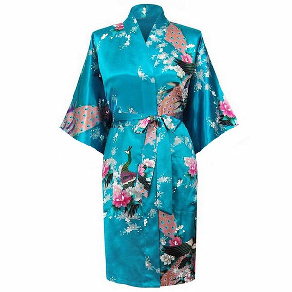 Blue Bride Bridesmaid Wedding Robes Chinese Lady Rayon Nightwear Sexy Femmes Kimono Bath Gown Pajamas M L XL XXL XXXL A-015, Light purple robe
Blue Bride Bridesmaid Wedding Robes Chinese Lady Rayon Nightwear Sexy Femmes Kimono Bath Gown Pajamas M L XL XXL XXXL A-015, Light purple robe