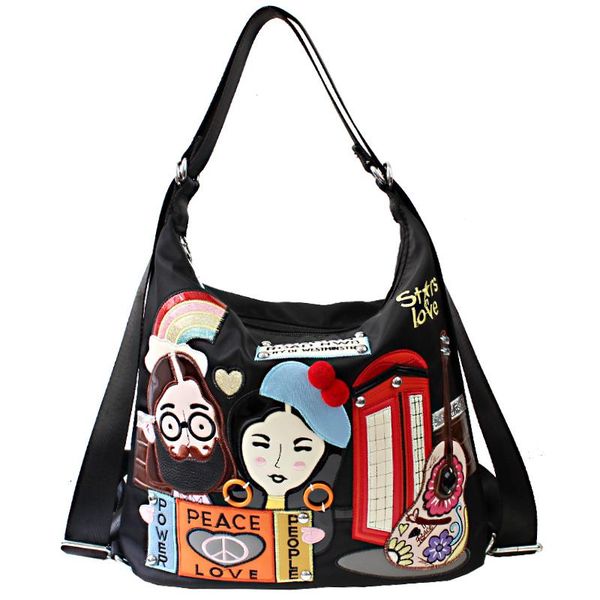 embroidery women bag nylon purses and handbags luxury shoulder bags female bags for women 2020
embroidery women bag nylon purses and handbags luxury shoulder bags female bags for women 2020