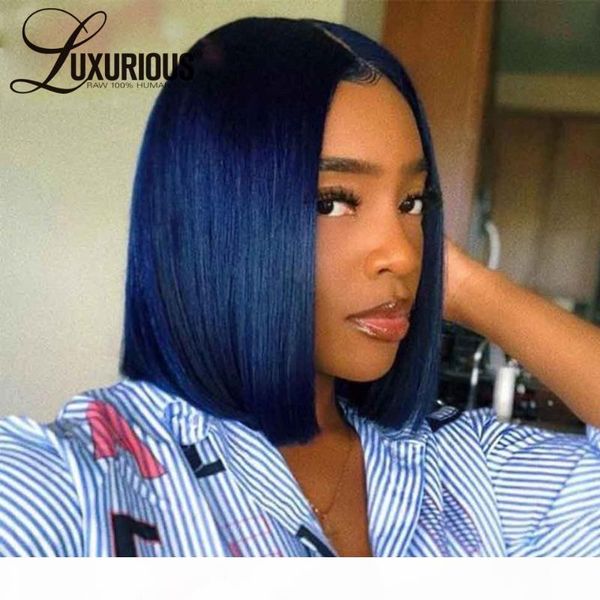 180 density short bob blue lace front human hair wigs straight brazilian remy transparent lace wigs blunt cut bob blue wig, Black;brown
180 density short bob blue lace front human hair wigs straight brazilian remy transparent lace wigs blunt cut bob blue wig, Black;brown