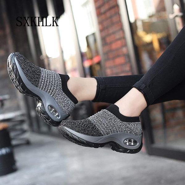 2020 spring women sneakers shoes flat slip on platform sneakers for women black breathable mesh sock shoes
2020 spring women sneakers shoes flat slip on platform sneakers for women black breathable mesh sock shoes
