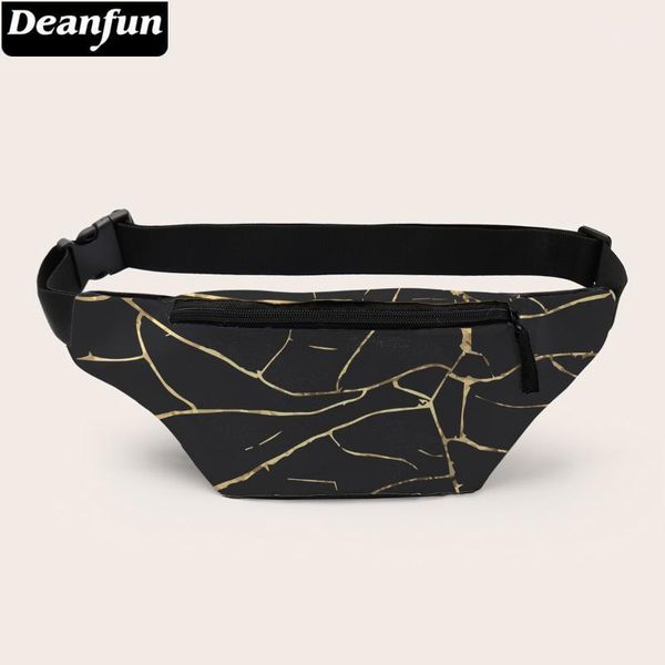 waist bags deanfun 3d printed personality black fanny pack pouch bag for men and women d180121
waist bags deanfun 3d printed personality black fanny pack pouch bag for men and women d180121