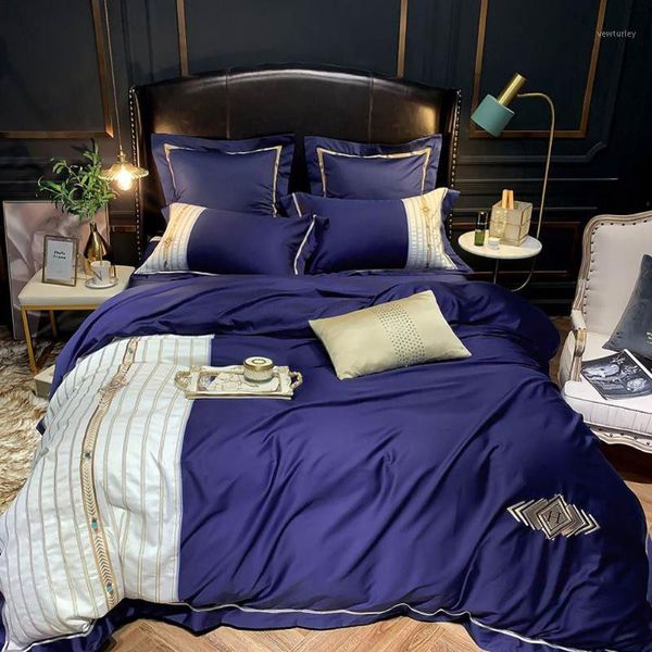 bedding sets svetanya blue stripes european egyptian cotton set embroidery king size duvet cover fitted sheet pillow shams1
bedding sets svetanya blue stripes european egyptian cotton set embroidery king size duvet cover fitted sheet pillow shams1