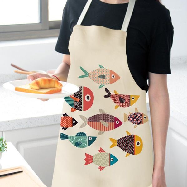 aprons women men kitchen housewife apron waterproof cooking oil-proof fish cotton linen home textile antifouling chef 68*55 0371
aprons women men kitchen housewife apron waterproof cooking oil-proof fish cotton linen home textile antifouling chef 68*55 0371