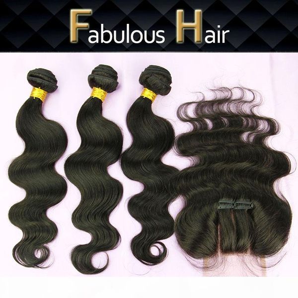 fabulous brazilian virgin wavy hair 1pc 3 part lace closure 4x4" with 3 bundles unprocessed human hair weave 4pcs lot brazilian body wa, Black
fabulous brazilian virgin wavy hair 1pc 3 part lace closure 4x4" with 3 bundles unprocessed human hair weave 4pcs lot brazilian body wa, Black
