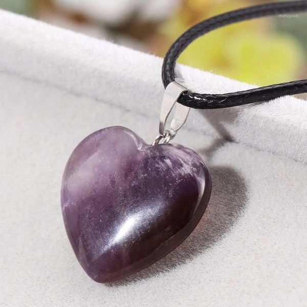 pendant necklaces natural stone leather rope necklace fashion heart shape chain trend party men women jewelry accessories1, Silver
pendant necklaces natural stone leather rope necklace fashion heart shape chain trend party men women jewelry accessories1, Silver