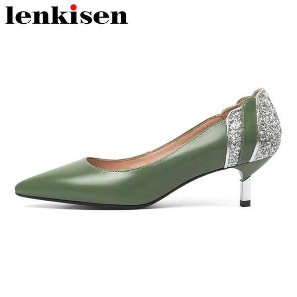 dress shoes lenkisen large size summer simple style women pointed toe thin high heels shiny office lady daily wear slip on pumps l7f1, Black
dress shoes lenkisen large size summer simple style women pointed toe thin high heels shiny office lady daily wear slip on pumps l7f1, Black