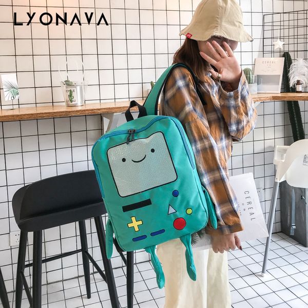 fashion school backpacks brand 2019 new casual students school bags shoulder bags cute cartoon robot canvas backpacks c0125
fashion school backpacks brand 2019 new casual students school bags shoulder bags cute cartoon robot canvas backpacks c0125