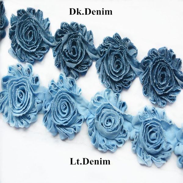 ties 30 yards/ lots , 2.5'' shabby denim rose flower for apparel accessories, Red;brown
ties 30 yards/ lots , 2.5'' shabby denim rose flower for apparel accessories, Red;brown