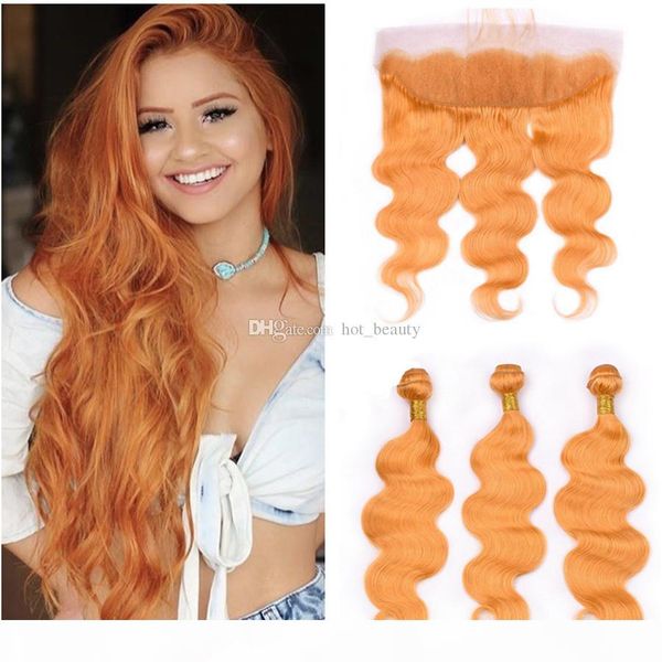 body wave orange lace frontal with bundles brazilian virgin human hair weaves with 13x4 lace frontal closure orange straight frontal, Black
body wave orange lace frontal with bundles brazilian virgin human hair weaves with 13x4 lace frontal closure orange straight frontal, Black