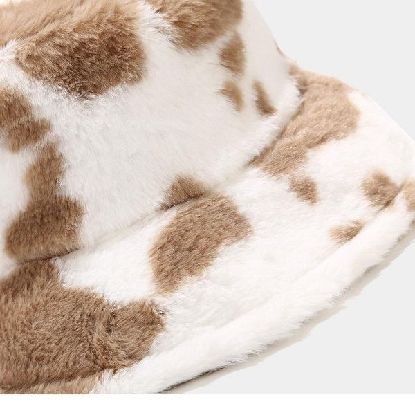 winter cow print plush bucket hats for women soft velvet fisherman cap lady tourism outdoor warm hat fashion flat qylxhe
winter cow print plush bucket hats for women soft velvet fisherman cap lady tourism outdoor warm hat fashion flat qylxhe