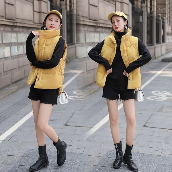 a fairy real cotton 2019 vest cotton-padded clothes schoolgirl short fund easy sleeveless vest cotton loose coat1, Tan;black
a fairy real cotton 2019 vest cotton-padded clothes schoolgirl short fund easy sleeveless vest cotton loose coat1, Tan;black
