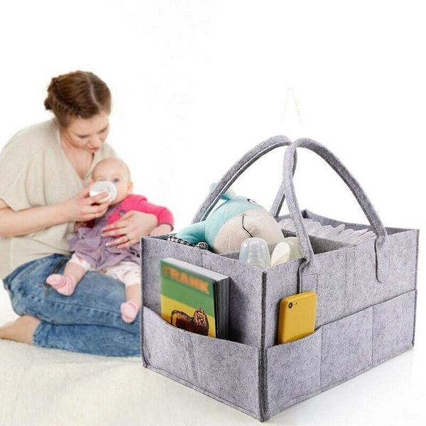 felt cloth storage bag foldable baby large size diaper caddy changing table organiser toy storage basket car organizer y200714, Blue;pink
felt cloth storage bag foldable baby large size diaper caddy changing table organiser toy storage basket car organizer y200714, Blue;pink