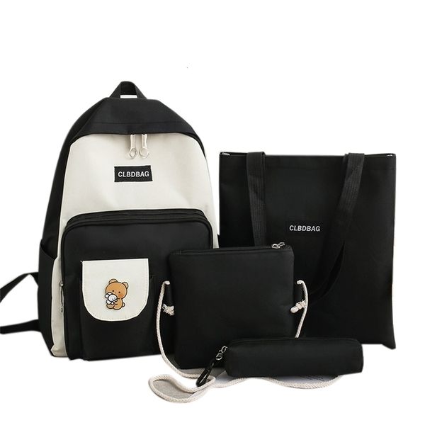 four-piece backpack korean harajuku mori high school student school bag college student backpack
four-piece backpack korean harajuku mori high school student school bag college student backpack