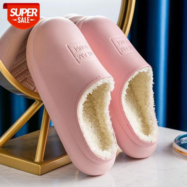 women winter slippers 2020 waterproof indoor warm plush eva slippers comfortable couple house non slip women slides #5y62, Black
women winter slippers 2020 waterproof indoor warm plush eva slippers comfortable couple house non slip women slides #5y62, Black