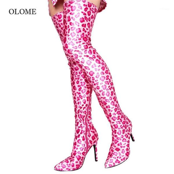 boots pink leopard print stretch thigh high women stiletto heels over the knee woman runway shoes ladies1, Black
boots pink leopard print stretch thigh high women stiletto heels over the knee woman runway shoes ladies1, Black
