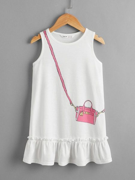 toddler girls bag print ruffle hem dress she, Red;yellow
toddler girls bag print ruffle hem dress she, Red;yellow