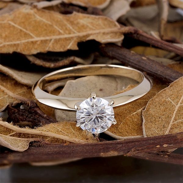transgems classic engagement ring for women center 1ct 6.5mm f color diamond 14k 585 yellow gold ring y200620, Slivery;golden
transgems classic engagement ring for women center 1ct 6.5mm f color diamond 14k 585 yellow gold ring y200620, Slivery;golden