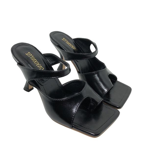 new summer fashion woman pumps shoes ladies slides thin heels outdoor beach slippers women square toe sandals shoes x1020, Black
new summer fashion woman pumps shoes ladies slides thin heels outdoor beach slippers women square toe sandals shoes x1020, Black