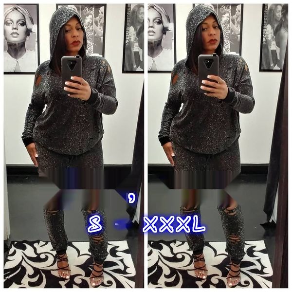 p8205 autumn and winter new women's burnt flower hooded long sleeve sweater two sweater sweaterpiece casual suit zxzes, Gray
p8205 autumn and winter new women's burnt flower hooded long sleeve sweater two sweater sweaterpiece casual suit zxzes, Gray
