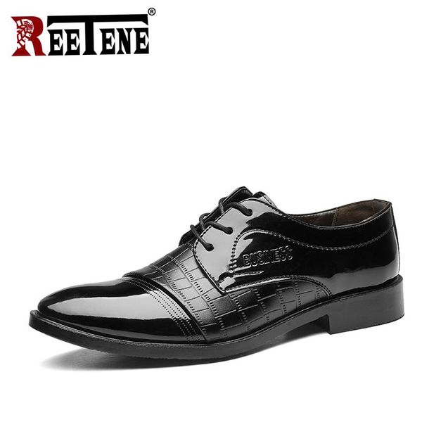 reetene новые мужские туфли крокодил pattern остроконечные toe обувь бизнес мужчины платье мода solid color casual men, Black
reetene новые мужские туфли крокодил pattern остроконечные toe обувь бизнес мужчины платье мода solid color casual men, Black