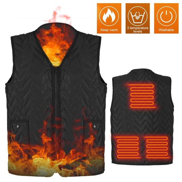 usb electric heated vest size adjustable heating vest waistcoat heated clothing winter jacket for men and women, Gray;blue
usb electric heated vest size adjustable heating vest waistcoat heated clothing winter jacket for men and women, Gray;blue